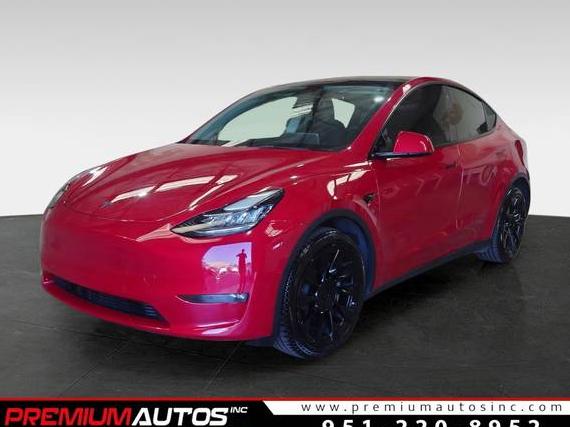 TESLA MODEL Y 2022 7SAYGDEE0NF351836 image